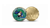 Kollektsioon „Eesti Spordi Lugu”, esimene medal „Erika Salumäe”