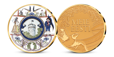 Kollektsioon „Meie Eesti”, esimene medal „Eesti lipp”